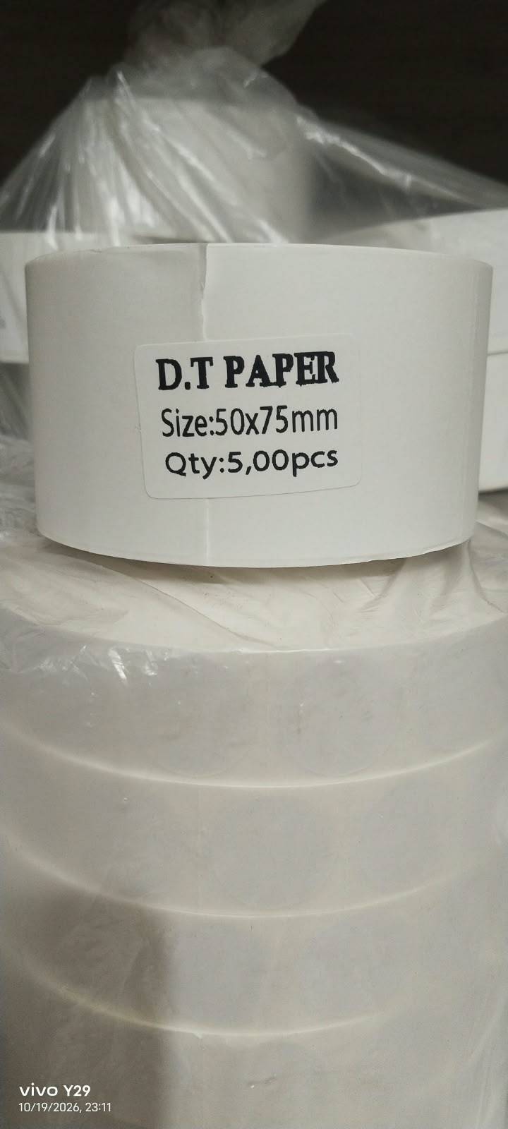 50#75M DT 500 PCS ROLL