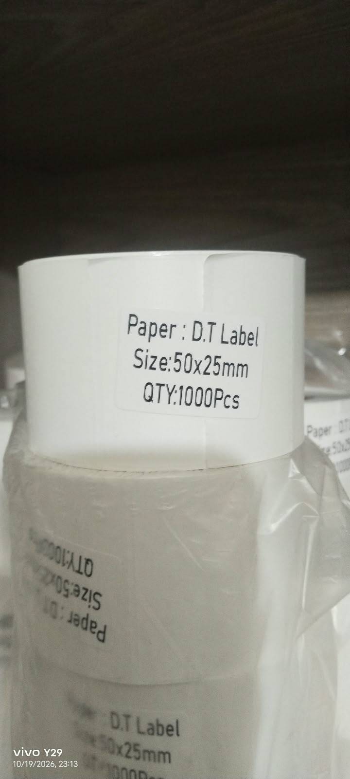 50#25M DT,1000PCS ROLL